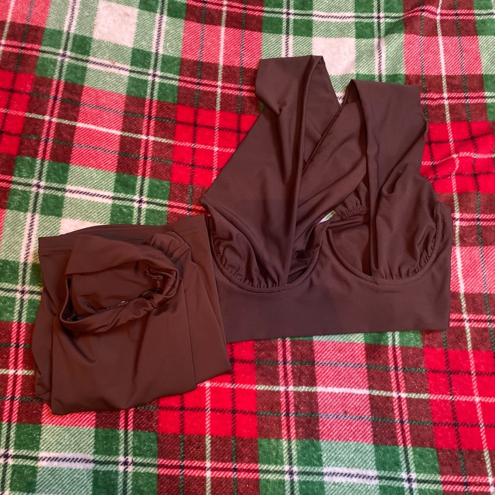 2pc brown set